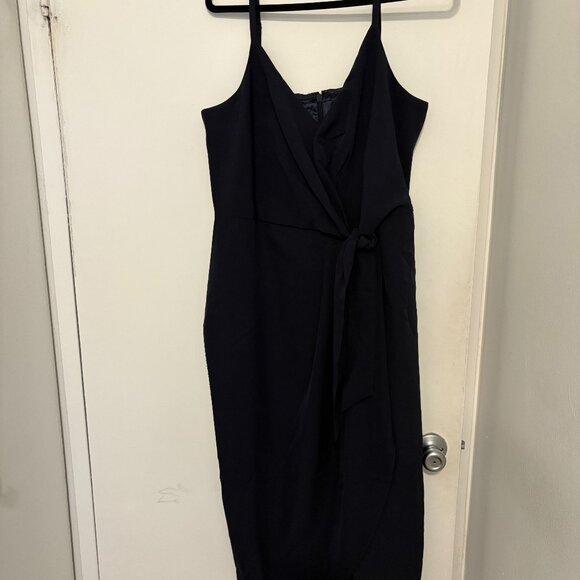 City Chic Navy Blue Wedding Guest, Bridesmaid Dress - Picture 6 of 6